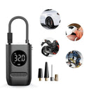 Mini Compressor de Ar Portatil Recarregavél Digital USB Calibrador Pneu - Casa Farfelle