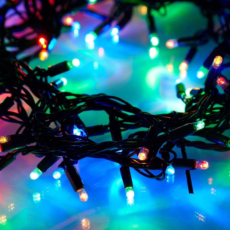 100 Luzes Multicolors Produto de Natal 235 Casa Farfelle 