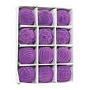 Kit com 12 Bolas de Natal Veludo 6cm - Casa Farfelle