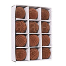 Kit com 12 Bolas de Natal Veludo 6cm - Casa Farfelle