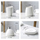 Acessórios Para Banheiro Kit Sofisticado 5 Peças Casa Farfelle  389  Casa Farfelle