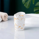 Acessórios Para Banheiro Marmorizado Nórdico 03 Cores Casa Farfelle  120  Casa Farfelle