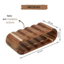 Adega de Madeira para Vinhos - Casa Farfelle