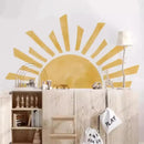 Adesivo de Parede Boho Sol para Quarto Infantil Casa Farfelle  40  Casa Farfelle