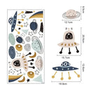 Adesivo de Parede Infantil Alienígena Casa Farfelle  90  Casa Farfelle