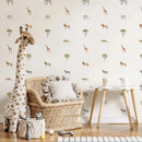 Adesivo de Parede Infantil Safari Casa Farfelle  202  Casa Farfelle