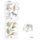 Adesivo de Parede Infantil Safari Casa Farfelle  202  Casa Farfelle