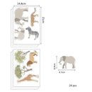 Adesivo de Parede Infantil Safari Casa Farfelle  93  Casa Farfelle