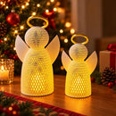Anjo de Natal Decorativo com Vela LED  Natal  Casa Farfelle