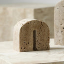 Aparador de Livros de Pedra Casa Farfelle  197  Casa Farfelle