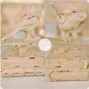 Aparadores de Livros Retro Birds em Resina Casa Farfelle  191  Casa Farfelle