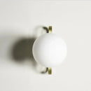 Arandela De Parede Dourada Lumina Casa Farfelle  105 (Iluminação)  Casa Farfelle