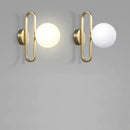 Arandela De Parede Dourada Lumina  Iluminação  Casa Farfelle