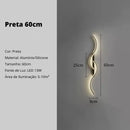 Arandela De Parede Interna Onda Dupla Casa Farfelle  66 (Iluminação)  Casa Farfelle