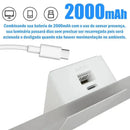 Arandela De Parede Transparente Com Sensor De Movimento  Iluminação  Casa Farfelle