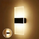 Arandela De Parede Transparente Com Sensor De Movimento  Iluminação  Casa Farfelle
