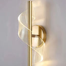 Arandela De Parede Transparente Skylight Bivolt Metal e Acrílico Casa Farfelle  127 (Iluminação)  Casa Farfelle