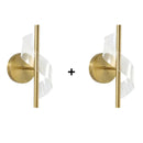 Arandela De Parede Transparente Skylight Bivolt Metal e Acrílico Casa Farfelle  127 (Iluminação)  Casa Farfelle