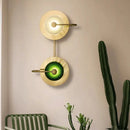 Arandela Dourada Parede Interna Futurista Belle Casa Farfelle  134 (Iluminação)  Casa Farfelle