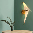 Arandela Dourada Parede Interna Origami Toque de Casa  015  Casa Farfelle