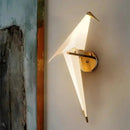 Arandela Dourada Parede Interna Origami  Iluminação  Casa Farfelle