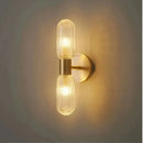 Arandela Dourada de Parede Interna Retro Elegance  Iluminação  Casa Farfelle