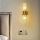 Arandela Dourada de Parede Interna Retro Elegance  Iluminação  Casa Farfelle