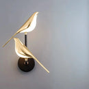 Arandela Dourada de Parede Pássaro Moderna Casa Farfelle  147 (Iluminação)  Casa Farfelle