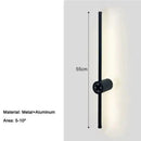 Arandela Linear de Parede Interna Ajustável 360° Dimerizável Touch LED  103 (Iluminação)  Casa Farfelle