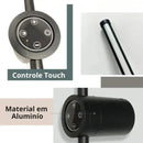 Arandela Linear de Parede Interna Ajustável 360° Dimerizável Touch LED Casa Farfelle  129 (Iluminação)  Casa Farfelle