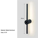 Arandela Linear de Parede Interna Ajustável 360° Dimerizável Touch LED Casa Farfelle  129 (Iluminação)  Casa Farfelle