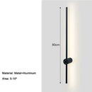 Arandela Linear de Parede Interna Ajustável 360° Dimerizável Touch LED Casa Farfelle  129 (Iluminação)  Casa Farfelle