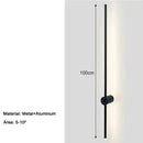 Arandela Linear de Parede Interna Ajustável 360° Dimerizável Touch LED Casa Farfelle  129 (Iluminação)  Casa Farfelle
