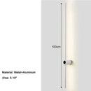 Arandela Linear de Parede Interna Ajustável 360° Dimerizável Touch LED Casa Farfelle  129 (Iluminação)  Casa Farfelle