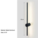 Arandela Linear de Parede Interna Ajustável 360° Dimerizável Touch LED Casa Farfelle  129 (Iluminação)  Casa Farfelle