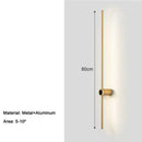 Arandela Linear de Parede Interna Ajustável 360° Dimerizável Touch LED Casa Farfelle  129 (Iluminação)  Casa Farfelle