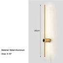 Arandela Linear de Parede Interna Ajustável 360° Dimerizável Touch LED Casa Farfelle  129 (Iluminação)  Casa Farfelle