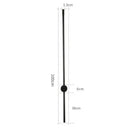 Arandela Linear de Parede Interna Ajustável  Iluminação  Casa Farfelle
