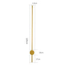 Arandela Linear de Parede Interna Ajustável  Iluminação  Casa Farfelle