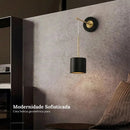 Arandela Moderna Para Quarto Circular Suspensa Em Acrílico Casa Farfelle  110 (Iluminação)  Casa Farfelle