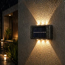 Arandela Solar Externa para Muro Quintal Parede  81 (Iluminação)  Casa Farfelle