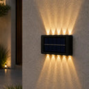 Arandela Solar Externa para Muro Quintal Parede  81 (Iluminação)  Casa Farfelle