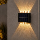 Arandela Solar Externa para Muro Quintal Parede  81 (Iluminação)  Casa Farfelle