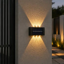 Arandela Solar Externa para Muro Quintal Parede  81 (Iluminação)  Casa Farfelle
