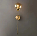 Arandela de Parede Interna Dourada Globo Toque de Casa  007  Casa Farfelle