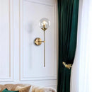 Arandela de Parede Interna Dourada Globo Toque de Casa  007  Casa Farfelle