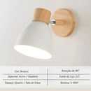 Arandela de Parede Interna Wooden Casa Farfelle  2 (Iluminação)  Casa Farfelle