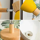 Arandela de Parede Interna Wooden 212 (Iluminação)  Casa Farfelle