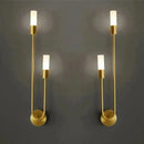 Arandela de Parede Verona Dourado  Iluminação  Casa Farfelle