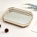 Bandeja Decorativa Espelhare Casa Farfelle  391  Casa Farfelle